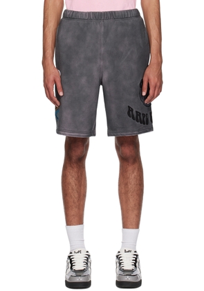 AAPE by A Bathing Ape Gray Faded Shorts