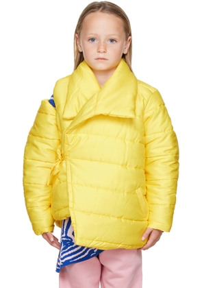 M'A Kids Kids Yellow Puffa Jacket