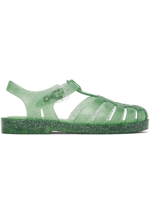Mini Melissa Baby Green Possession Sandals