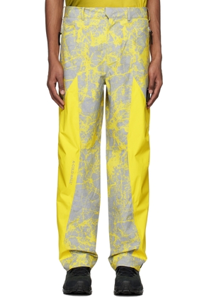 A-COLD-WALL* Yellow & Gray Grisdale Storm Trousers