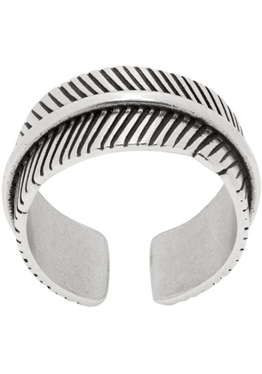 Isabel Marant Silver Engraved Ring