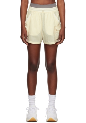 Outdoor Voices Off-White Wind-Resistant Shorts