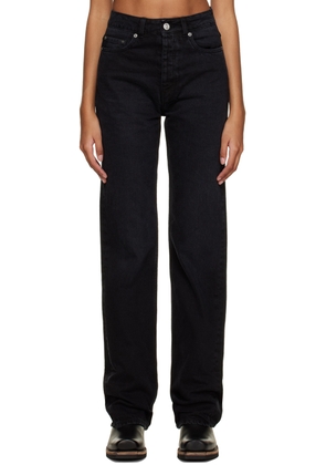 Our Legacy Black Spiral Cut Jeans