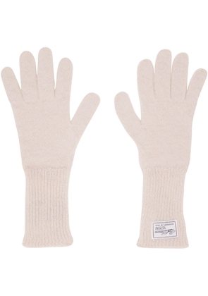 Raf Simons Pink Brushed Gloves