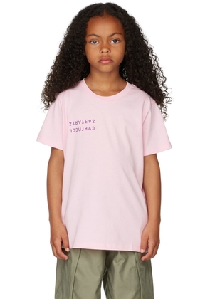 STRATEAS CARLUCCI SSENSE Exclusive Kids Pink Mini Carbon Visions T-Shirt