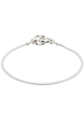 Pearls Before Swine Silver Spliced Link Bracelet