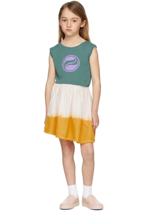 Longlivethequeen Kids Off-White Voile Skirt