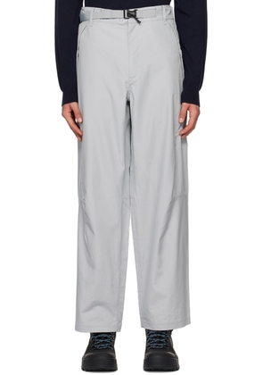 C.P. Company Gray Belted Trousers