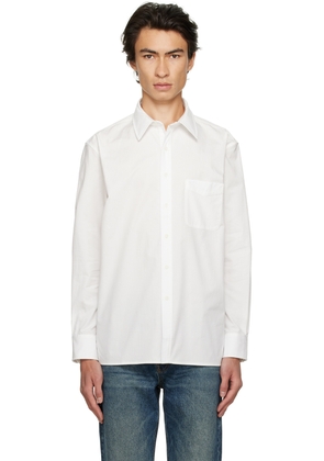 Nili Lotan White Finn Shirt