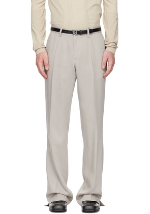 MISBHV Gray Tailored Trousers