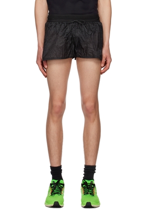 OVER OVER Black Racing Shorts