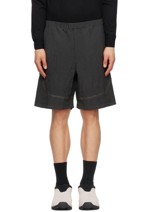 Norse Projects ARKTISK Black Taped Seam Shorts