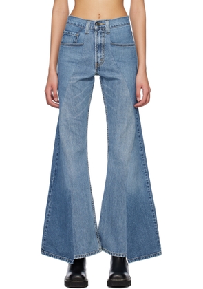 Gabriela Hearst Blue E.L.V. DENIM Edition Foster Jeans