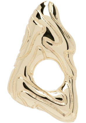 octi Gold Island Stud Single Earring
