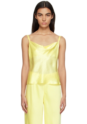 Vince Yellow Cowl Neck Camisole