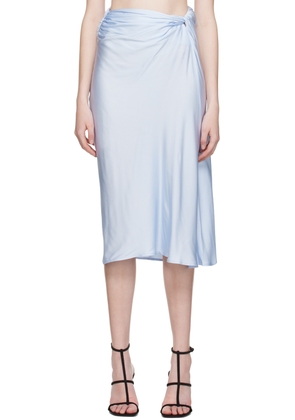 Beaufille Blue Vela Midi Skirt