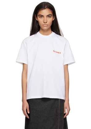 SUNNEI SSENSE Exclusive White T-Shirt