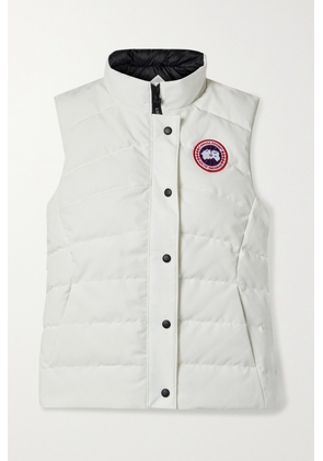 Canada Goose - Freestyle Quilted Shell Down Vest - White - xx small,x small,small,medium,large,x large,xx large