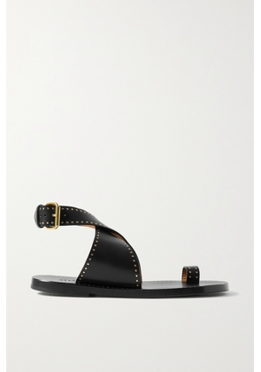 Isabel Marant - Jools Studded Leather Sandals - Black - FR36,FR37,FR38,FR39,FR40,FR41