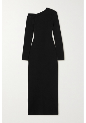 The Row - Londrina Cutout Stretch-crepe Midi Dress - Black - x small,small,medium,large,x large