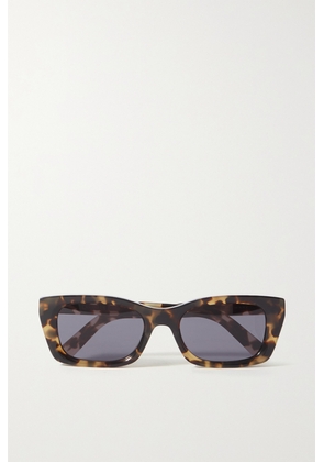 DIOR Eyewear - Diormidnight S3i Square-frame Tortoiseshell Acetate Sunglasses - Black - One size