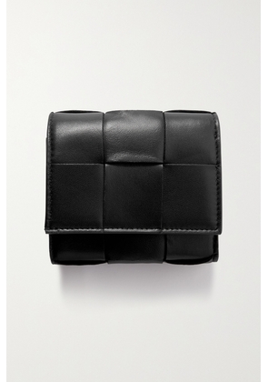 Bottega Veneta - Intrecciato Leather Wallet - Black - One size