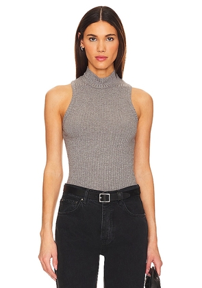 Citizens of Humanity Alice Baby Turtleneck Tank in Grey. Size M, S, XL, XS.