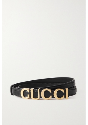 Gucci - Embellished Leather Belt - Black - 65,70,75,80,85,90,95