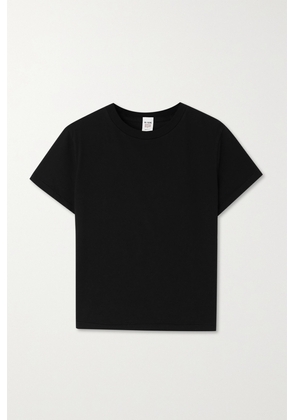 RE/DONE - Recycled Cotton-jersey T-shirt - Black - x small,small,medium,large