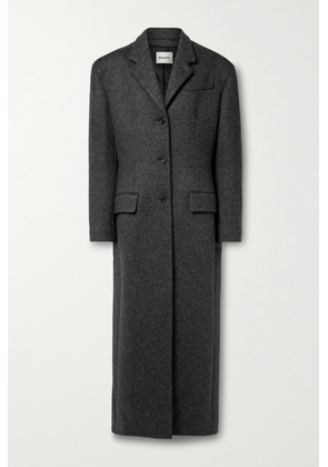KHAITE - Bontin Wool-blend Felt Coat - Gray - x small,small,medium,large
