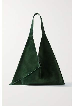 KHAITE - Sara Oversized Suede Tote - Green - One size