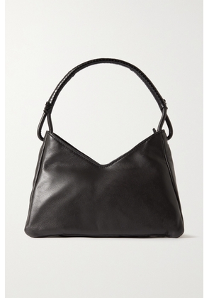 STAUD - Valerie Leather Shoulder Bag - Black - One size