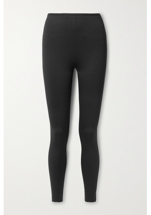 FFORME - + Net Sustain Anya Organic Silk-blend Leggings - Black - x small,small,medium,large