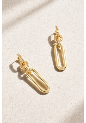 David Yurman - Lexington Convertible 18-karat Gold Earrings - One size