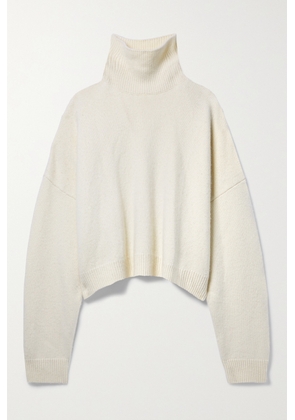 The Row - Ezio Wool And Cashmere-blend Turtleneck Sweater - Ivory - x small,small,medium,large,x large