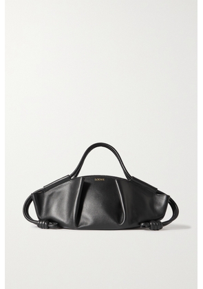 Loewe - Paseo Leather Shoulder Bag - Black - One size