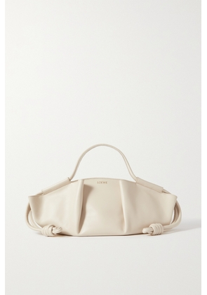 Loewe - Paseo Leather Shoulder Bag - White - One size