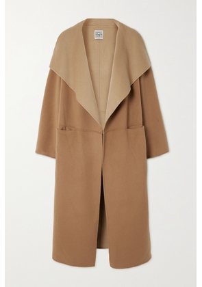 TOTEME - Oversized Two-tone Wool And Cashmere-blend Coat - Neutrals - xx small,x small,small,medium,large,x large