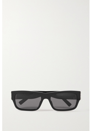 Givenchy - 4g Rectangular-frame Acetate Sunglasses - Black - One size