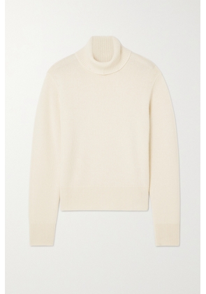 FRAME - Cashmere Turtleneck Sweater - Cream - xx small,x small,small,medium,large,x large