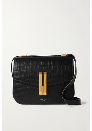 DeMellier - + Net Sustain Vancouver Croc-effect Leather Shoulder Bag - Black - One size