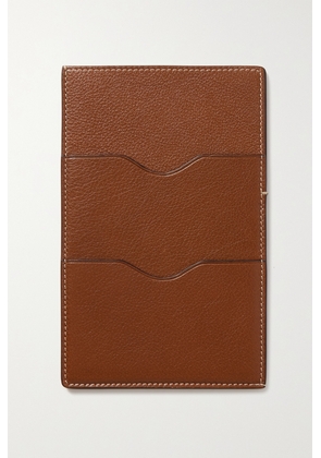 Métier - Textured-leather Wallet - Brown - One size