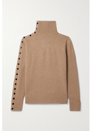Proenza Schouler - Cashmere-blend Turtleneck Sweater - Brown - x small,small,medium,large
