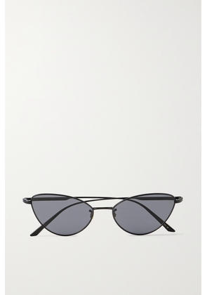 Oliver Peoples - + Khaite 1998c Cat-eye Metal Sunglasses - Black - One size