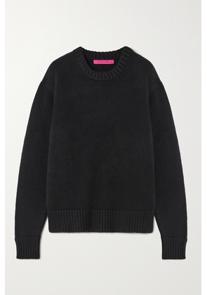 The Elder Statesman - Cashmere Sweater - Black - x small,small,medium,large