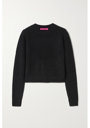 The Elder Statesman - Cashmere Sweater - Black - x small,small,medium,large,x large