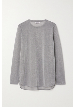 Max Mara - Leisure Etra Metallic Knitted Top - Gray - x small,small,medium,large,x large