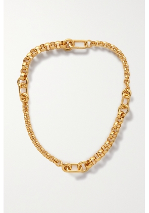 Laura Lombardi - + Net Sustain Pietra Recycled Gold-plated Necklace - One size