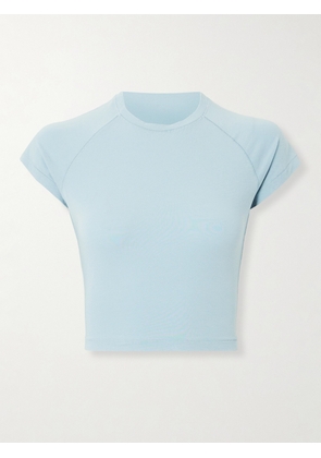Skims - New Vintage Cropped Raglan T-shirt - Denim - Blue - XS,S,M,L,XL