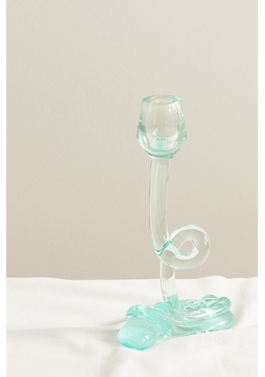 Completedworks - Thaw Recycled-glass Candlestick - Neutrals - One size